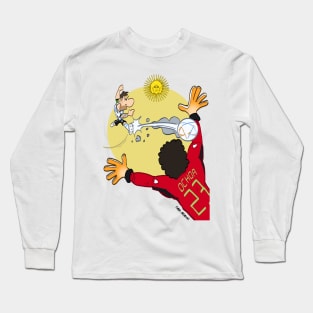 Messi vs Ochoa Long Sleeve T-Shirt